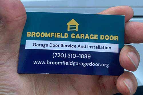 Broomfield Garage Door Repair